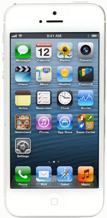 Смартфон Apple iPhone 5 64Gb White & Silver - Коркино